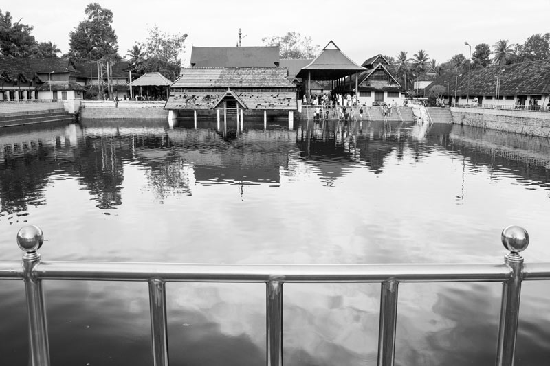 The connection between Water and Religion - A sacred tank called Ambalakulam, at Ambalappuzha Sri Krishna Temple in Alappuzha district, Kerala